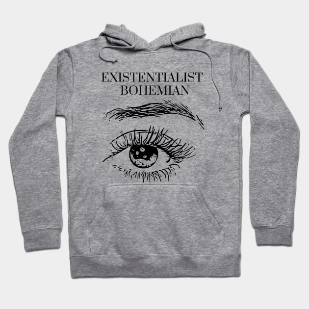 Existentialist Bohemian Hoodie by Onallim